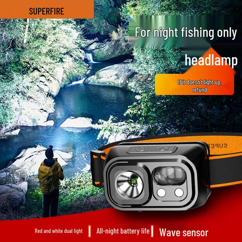 Shenhuo HL23 Rechargeable Induction Headlamp
Shenhuo HL23 Rechargeable Induction Headlamp