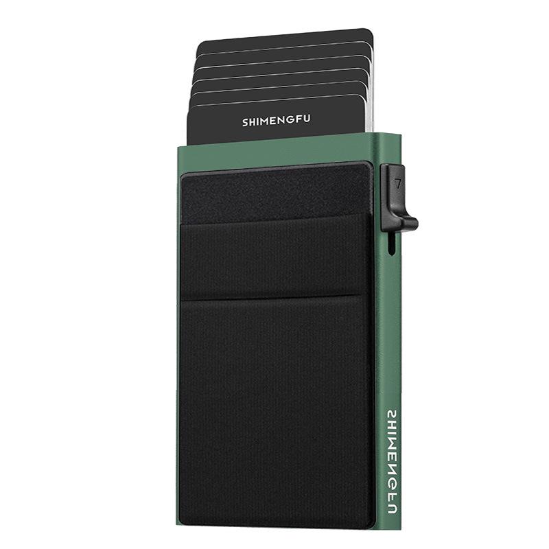 2023 Men s RFID Aluminum Card Holder – Innovative Side Push Design
2023 Men s RFID Aluminum Card Holder – Innovative Side Push Design