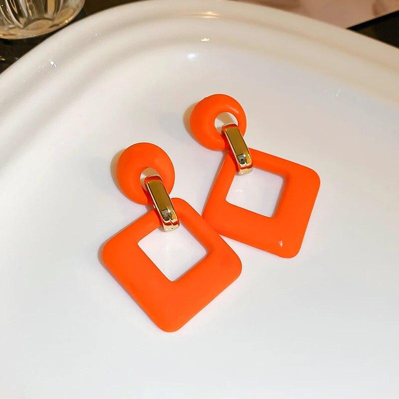 Fresh Color Dangle Earrings Geometric Square Round Drop Earrings Spring Summer Women s Earrings Daily Clothing Ear Accessories
Fresh Color Dangle Earrings Geometric Square Round Drop Earrings Spring Summer Women s Earrings Daily Clothing Ear Accessories
