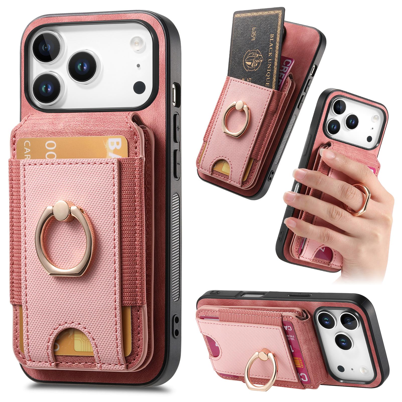 For iPhone 17 Pro Case Compatible with MagSafe Leather Back Cover with Detachable Card Holder Kickstand
For iPhone 17 Pro Case Compatible with MagSafe Leather Back Cover with Detachable Card Holder Kickstand