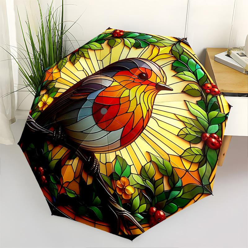 Color Retro BirdThemed Automatic Opening and Closing Umbrella 8 Ribs, Suitable for Leisure and Going Out, Outdoor Accessory, Gothic Style,
Color Retro BirdThemed Automatic Opening and Closing Umbrella 8 Ribs, Suitable for Leisure and Going Out, Outdoor Accessory, Gothic Style,