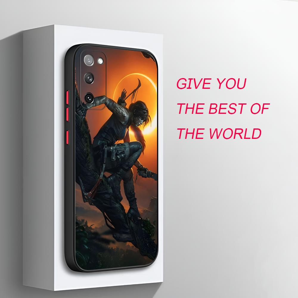 L-Lara Thriller T-Tomb Raider Phone Case For Samsung Galaxy S25 S24 S23 S22 S20 S21 Note20 Ultra Plus Skin Feel Phone Case Samsung S25
L-Lara Thriller T-Tomb Raider Phone Case For Samsung Galaxy S25 S24 S23 S22 S20 S21 Note20 Ultra Plus Skin Feel Phone Case Samsung S25