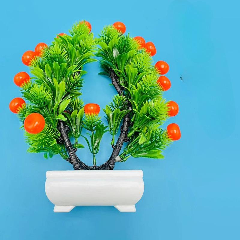 17 Heart-shaped Fruit Bonsai Home Living Room Decoration Items - Mini Fruit Tree Bonsai Orange-red pomegranate
17 Heart-shaped Fruit Bonsai Home Living Room Decoration Items - Mini Fruit Tree Bonsai Orange-red pomegranate
