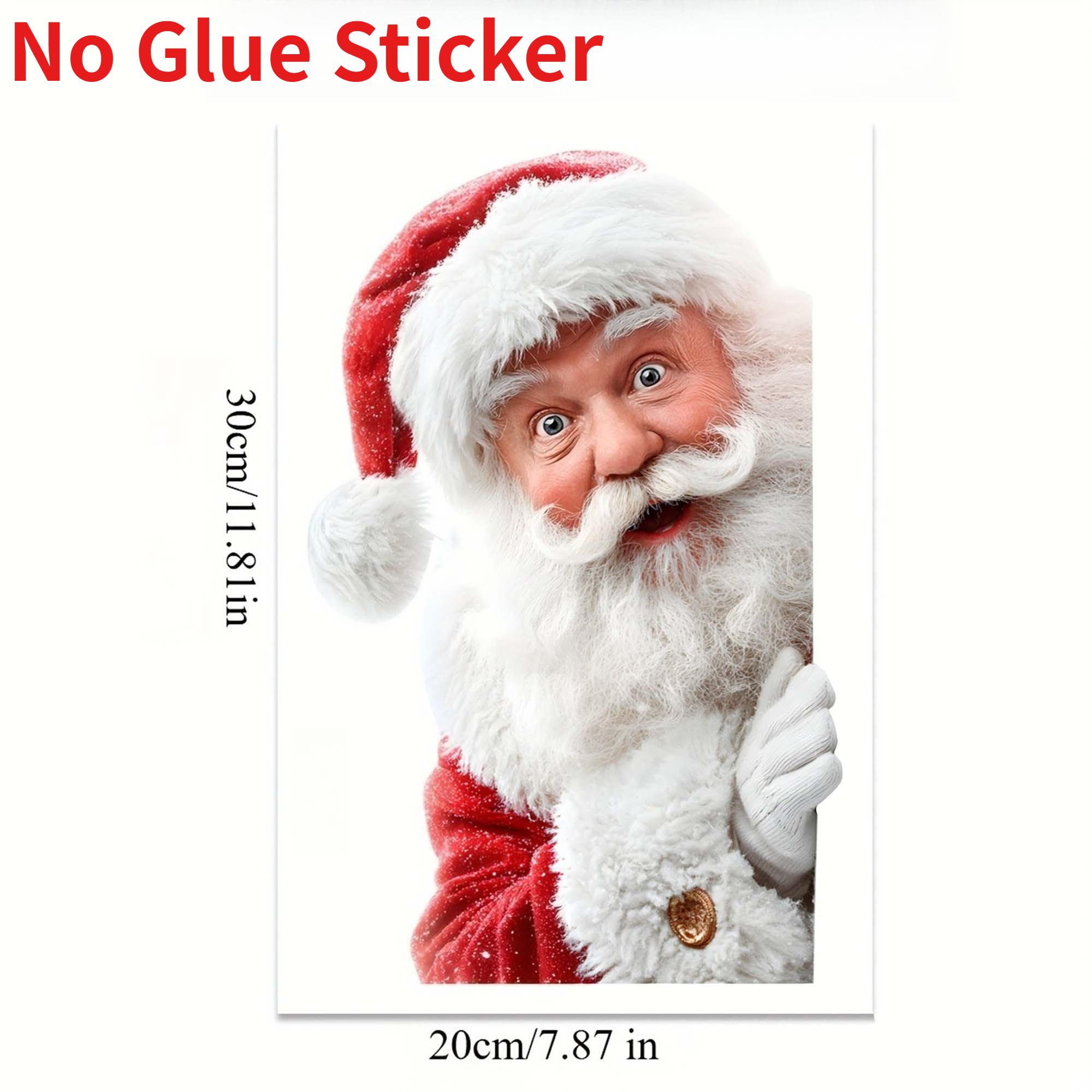 1pc Christmas Decoration Holiday Santa Claus Window Static Sticker for Bedroom Living Room Home Glass Door Waterproof Decals
1pc Christmas Decoration Holiday Santa Claus Window Static Sticker for Bedroom Living Room Home Glass Door Waterproof Decals