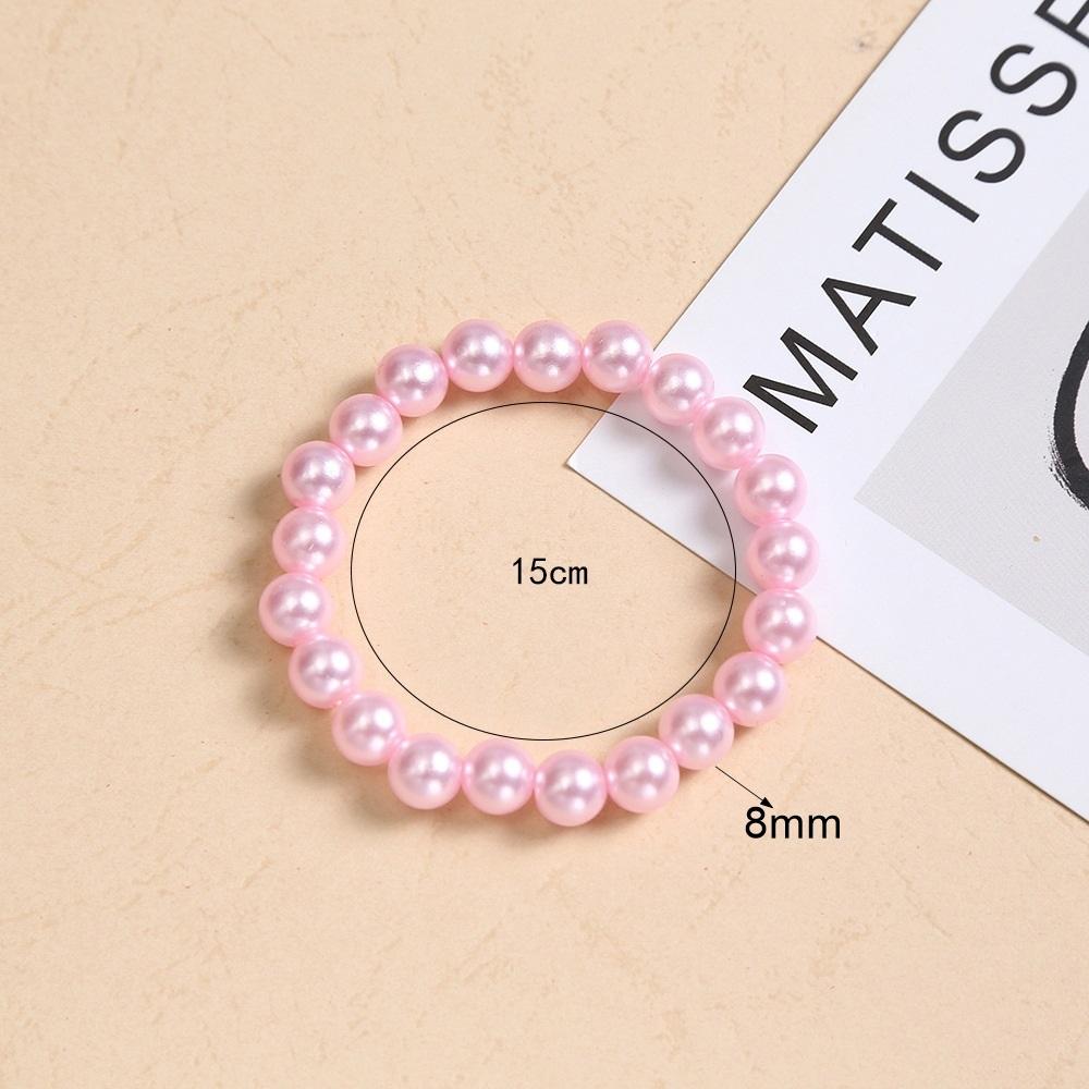 LATS New Pink Imitation Pearl Elastic Bracelet for Women Fashionable Vintage Beaded Party French Light Luxury Zircon
LATS New Pink Imitation Pearl Elastic Bracelet for Women Fashionable Vintage Beaded Party French Light Luxury Zircon