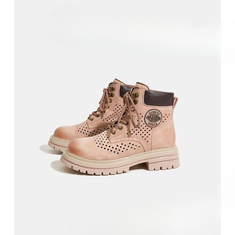 Новый стиль женской обуви: ботинки с вырезами, ботинки для активного отдыха и рабочие ботинки 40 розовый
Новый стиль женской обуви: ботинки с вырезами, ботинки для активного отдыха и рабочие ботинки 40 розовый