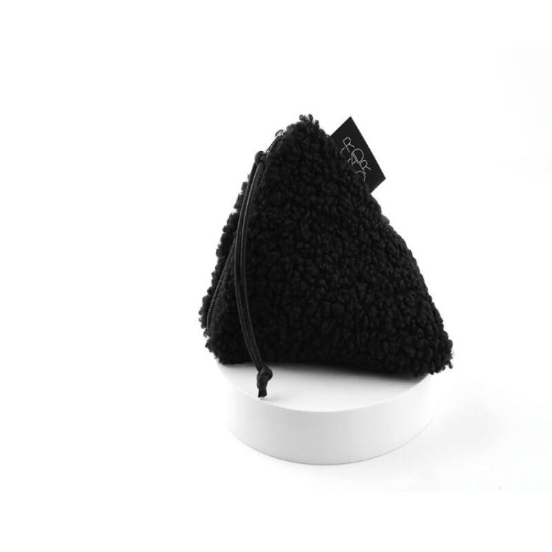 black dumble tea bag zipper pouch triangle pouch
black dumble tea bag zipper pouch triangle pouch