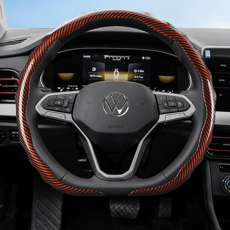 Подходит для Volkswagen Покрытие рулевого колеса с текстурой под карбон Накладка Волнообразный Спортивный дизайн Прочный защитный корпус Golf Passat Polo Jetta
Подходит для Volkswagen Покрытие рулевого колеса с текстурой под карбон Накладка Волнообразный Спортивный дизайн Прочный защитный корпус Golf Passat Polo Jetta