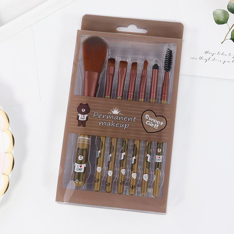 7 PCS Cute Makeup Brushes Set for Beginners, Soft Cosmetic Brushes with Blush, Eyeshadow, Eyebrow, Lip Brush
7 PCS Cute Makeup Brushes Set for Beginners, Soft Cosmetic Brushes with Blush, Eyeshadow, Eyebrow, Lip Brush