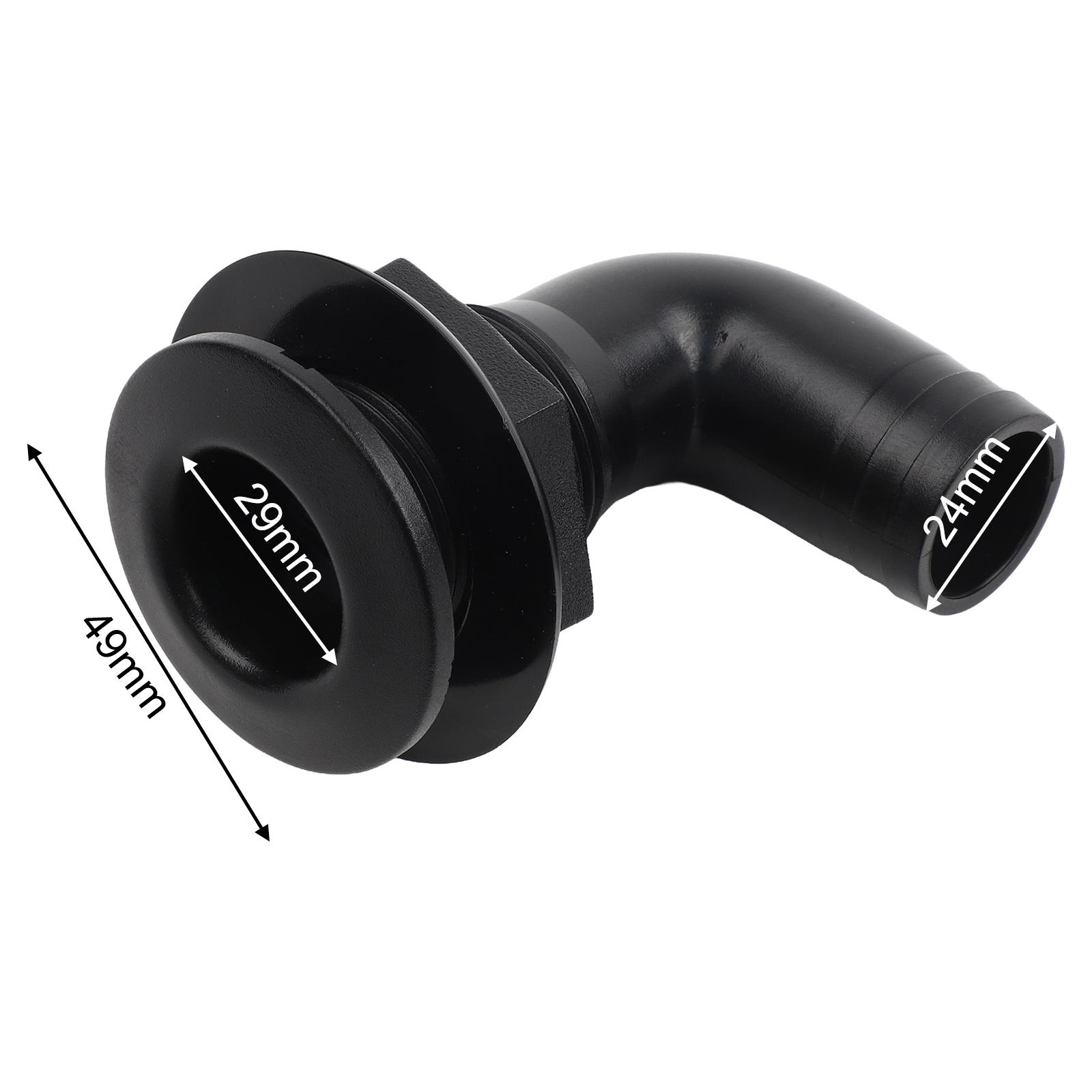 Boat Bilge Pump Drain Outlet with 90 Degree Elbow Design Strong Nylon Material чёрный
Boat Bilge Pump Drain Outlet with 90 Degree Elbow Design Strong Nylon Material чёрный