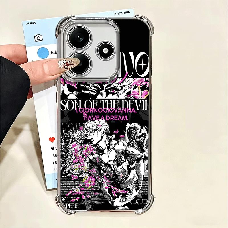 Крутой мягкий чехол для телефона JoJo Adventure для Xiaomi Poco X7 X8 Pro Max X6 X5 X3 F8 Ultra F7 M8 M7 M5S Redmi 15C 15A 15 14C 13C 12C 13 Xiaomi Redmi 13
Крутой мягкий чехол для телефона JoJo Adventure для Xiaomi Poco X7 X8 Pro Max X6 X5 X3 F8 Ultra F7 M8 M7 M5S Redmi 15C 15A 15 14C 13C 12C 13 Xiaomi Redmi 13