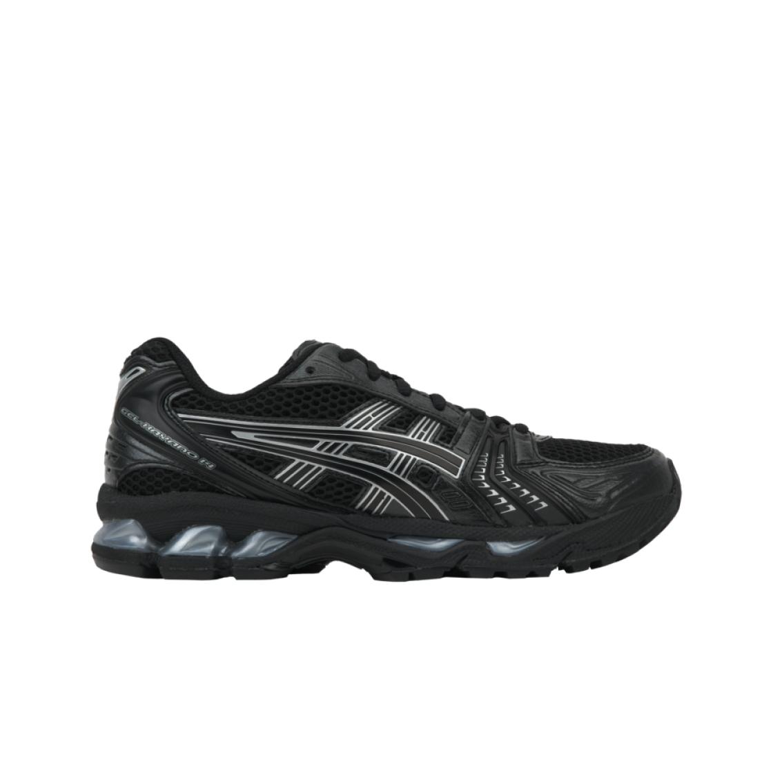 Asics Gel-kayano 14 Black Pure Silver 230
Asics Gel-kayano 14 Black Pure Silver 230