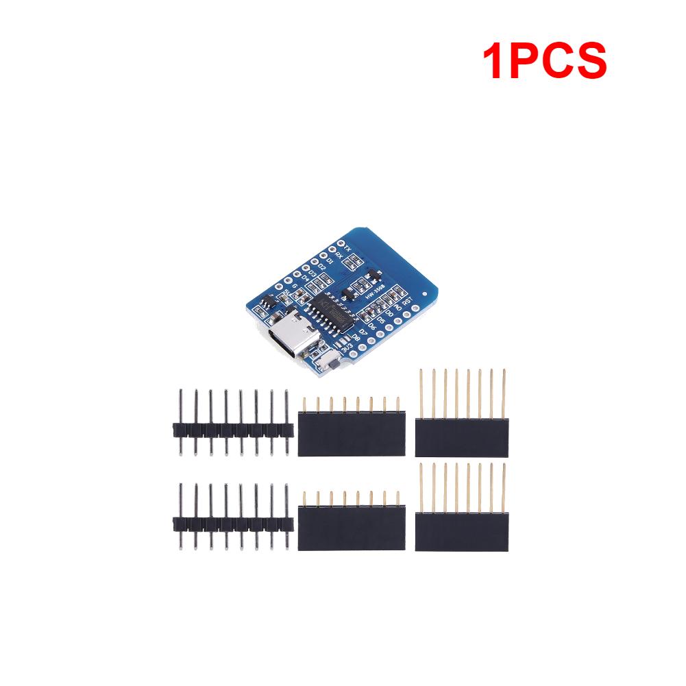 1-5PCS ESP8266 D1 Mini WIFI Development Board ESP-12F CH340G CH340 V2 Usb Wemos D1 Mini Nodemcu Lua Iot Board 3.3V Met Pins
1-5PCS ESP8266 D1 Mini WIFI Development Board ESP-12F CH340G CH340 V2 Usb Wemos D1 Mini Nodemcu Lua Iot Board 3.3V Met Pins