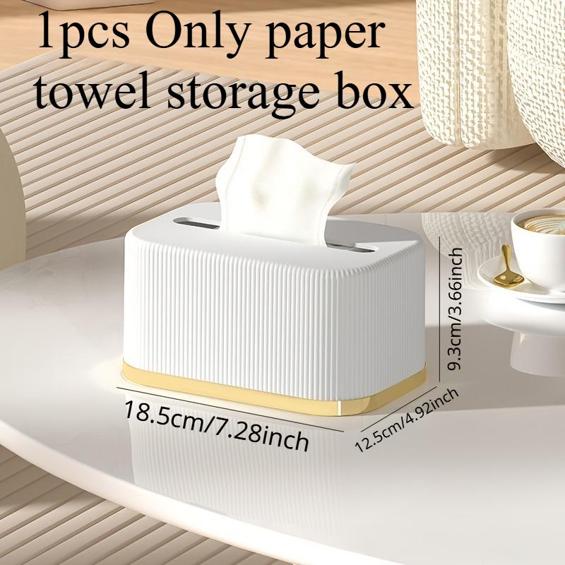 1/2pcs Desktop Tissue Box Multifunctional Tissue Box Plastic Material Household Tissue Box Decorative Supplies
1/2pcs Desktop Tissue Box Multifunctional Tissue Box Plastic Material Household Tissue Box Decorative Supplies