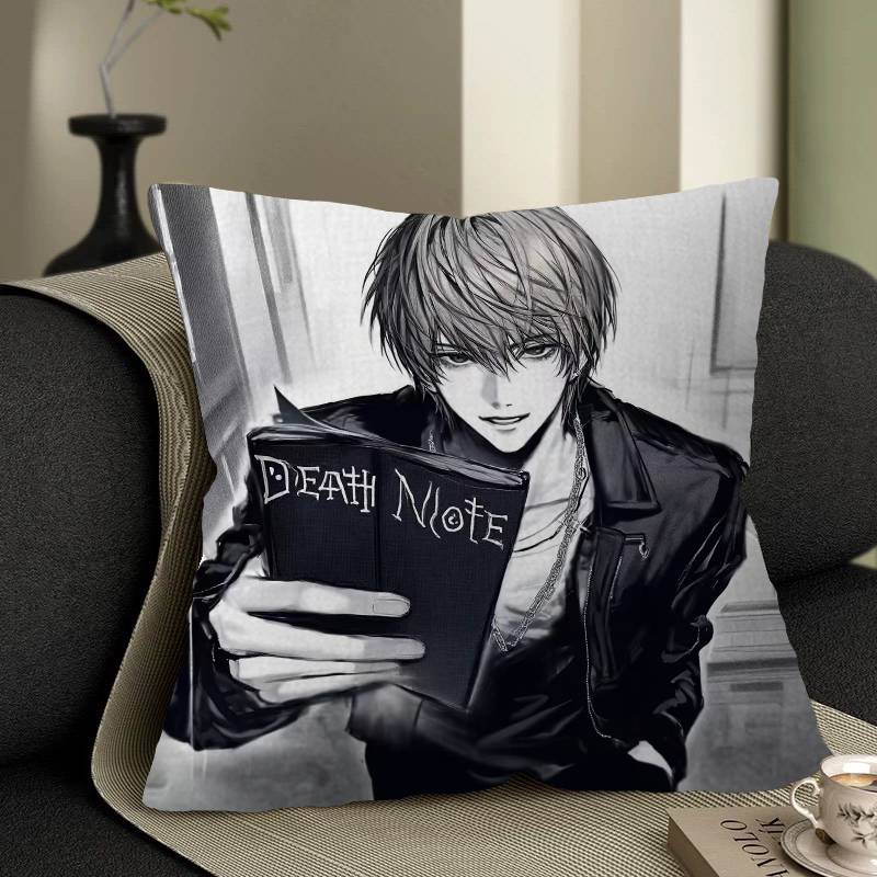 Anime DDeath note Cushion Cover Inches Farmhouse Decor Home Throw Pillow Covers for Couch Decorations 30x30 cm
Anime DDeath note Cushion Cover Inches Farmhouse Decor Home Throw Pillow Covers for Couch Decorations 30x30 cm