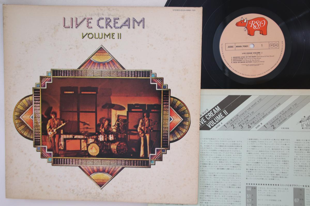 LP Record CREAM Live Cream Volume II MWA7001 RSO 1979 Japan Rock Used
LP Record CREAM Live Cream Volume II MWA7001 RSO 1979 Japan Rock Used