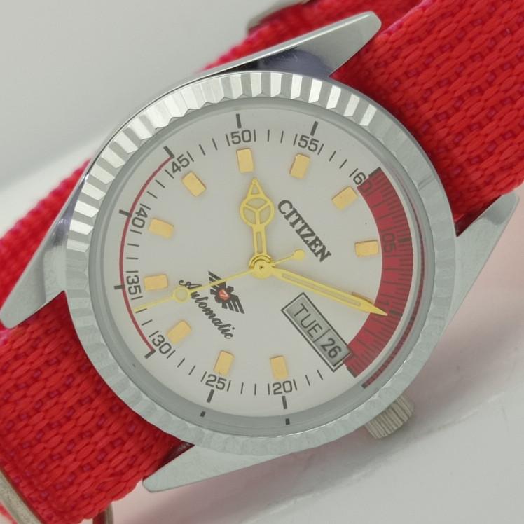 REFURBISHED CITIZEN AUTOMATIC 8200 JAPAN MENS WHITE DIAL WATCH 009-a413200-2 Sku009-a413200
REFURBISHED CITIZEN AUTOMATIC 8200 JAPAN MENS WHITE DIAL WATCH 009-a413200-2 Sku009-a413200