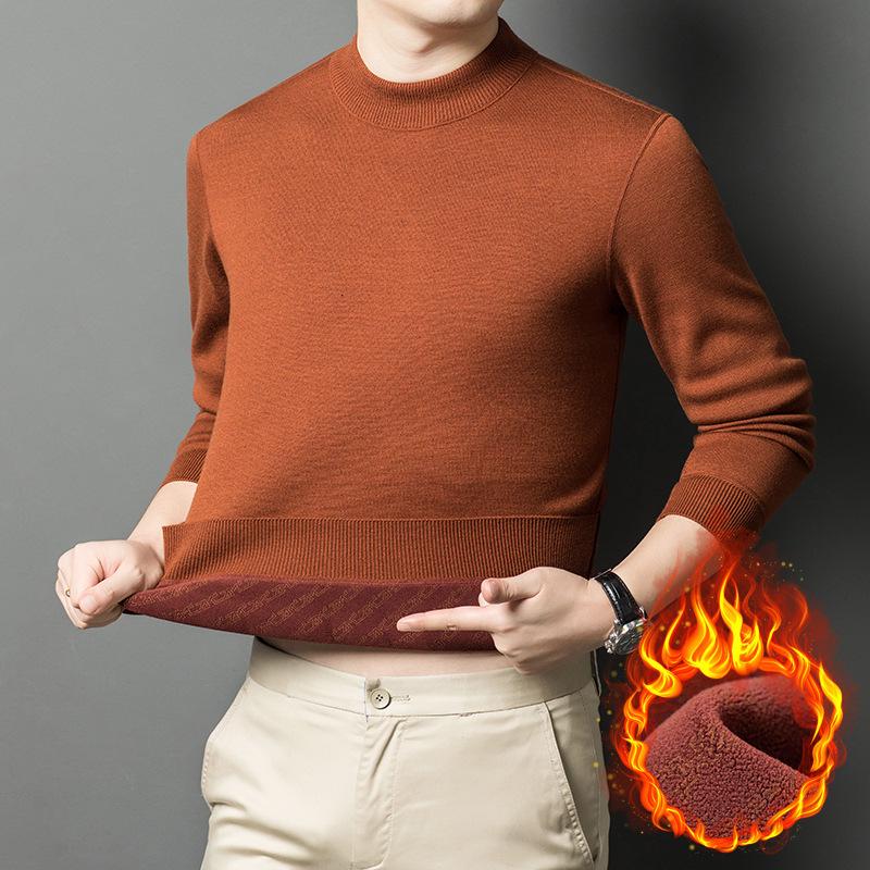 2024 Men s Autumn/Winter Knit Sweater: Fleece-Lined, Half-High Collar, Warm, Machine Washable M
2024 Men s Autumn/Winter Knit Sweater: Fleece-Lined, Half-High Collar, Warm, Machine Washable M