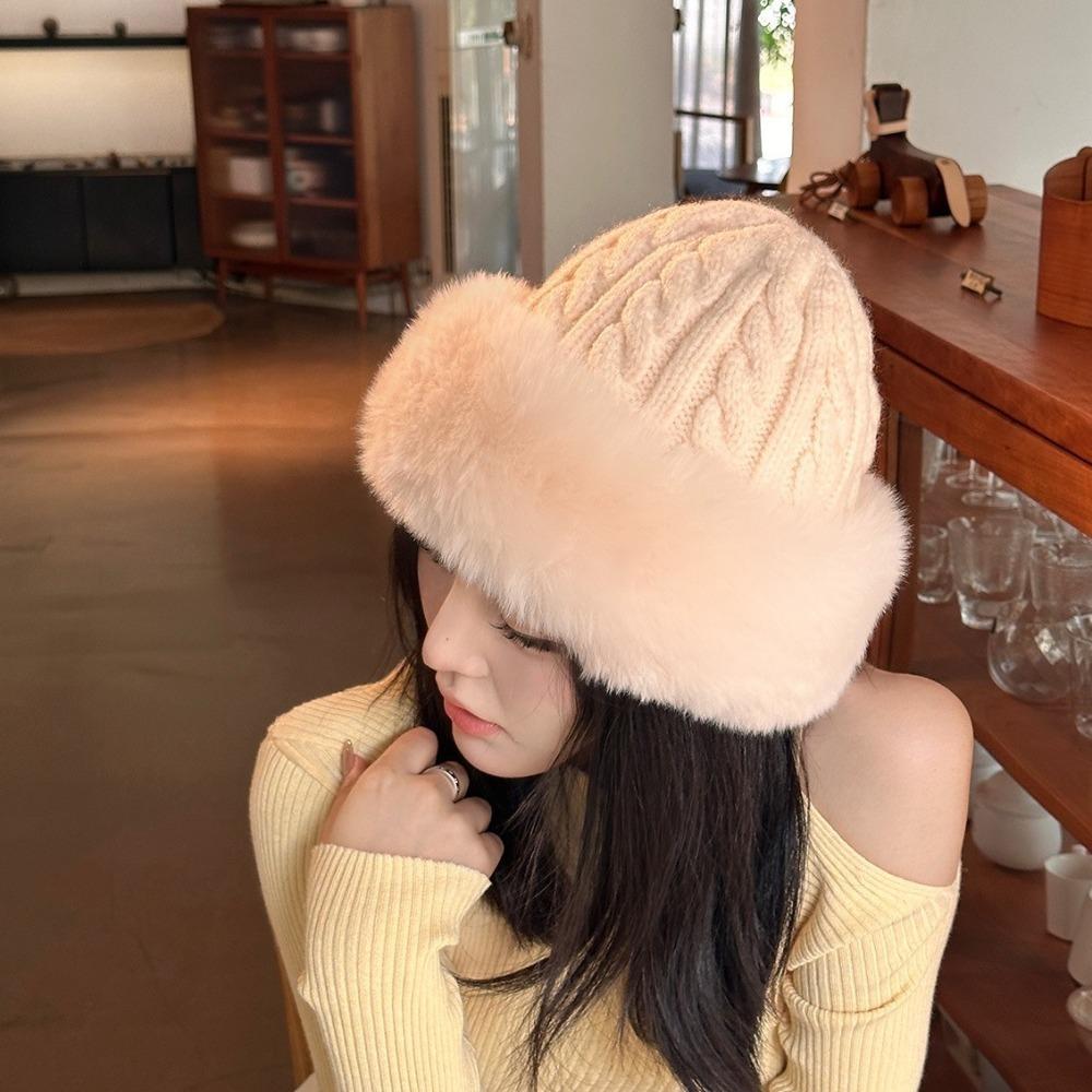 Утепленная панама из искусственного меха в корейском стиле, зимняя женская шляпа, модная плюшевая шляпа рыбака для снежной погоды бежевый
Утепленная панама из искусственного меха в корейском стиле, зимняя женская шляпа, модная плюшевая шляпа рыбака для снежной погоды бежевый