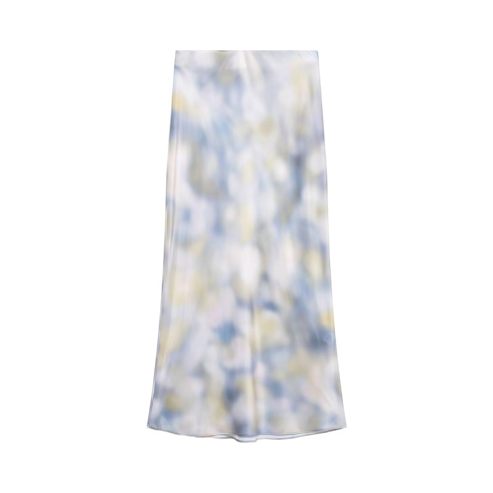 Весна 2025 Женский комплект из шелковой атласной рубашки с принтом тай-дай и длинной юбки с завышенной талией M
Весна 2025 Женский комплект из шелковой атласной рубашки с принтом тай-дай и длинной юбки с завышенной талией M