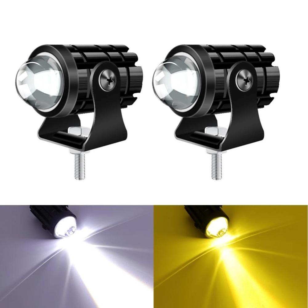 Універсальна мотоциклетна фара 12 В 24 В Світлодіодна прожекторна лампа Двокольоровий квадроцикл Скутер Водіння Протитуманна фара Налобна фара Мото скутери Прожектор 2 pieces
Універсальна мотоциклетна фара 12 В 24 В Світлодіодна прожекторна лампа Двокольоровий квадроцикл Скутер Водіння Протитуманна фара Налобна фара Мото скутери Прожектор 2 pieces
