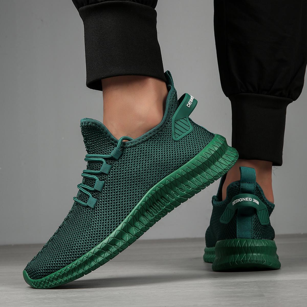 МОДНЕ ВЗУТТЯ Чоловічі дихаючі спортивні кросівки Спортивне взуття для бігу Відкритий жіночий теніс Тренажер для тренажерного залу 47 зелений
МОДНЕ ВЗУТТЯ Чоловічі дихаючі спортивні кросівки Спортивне взуття для бігу Відкритий жіночий теніс Тренажер для тренажерного залу 47 зелений