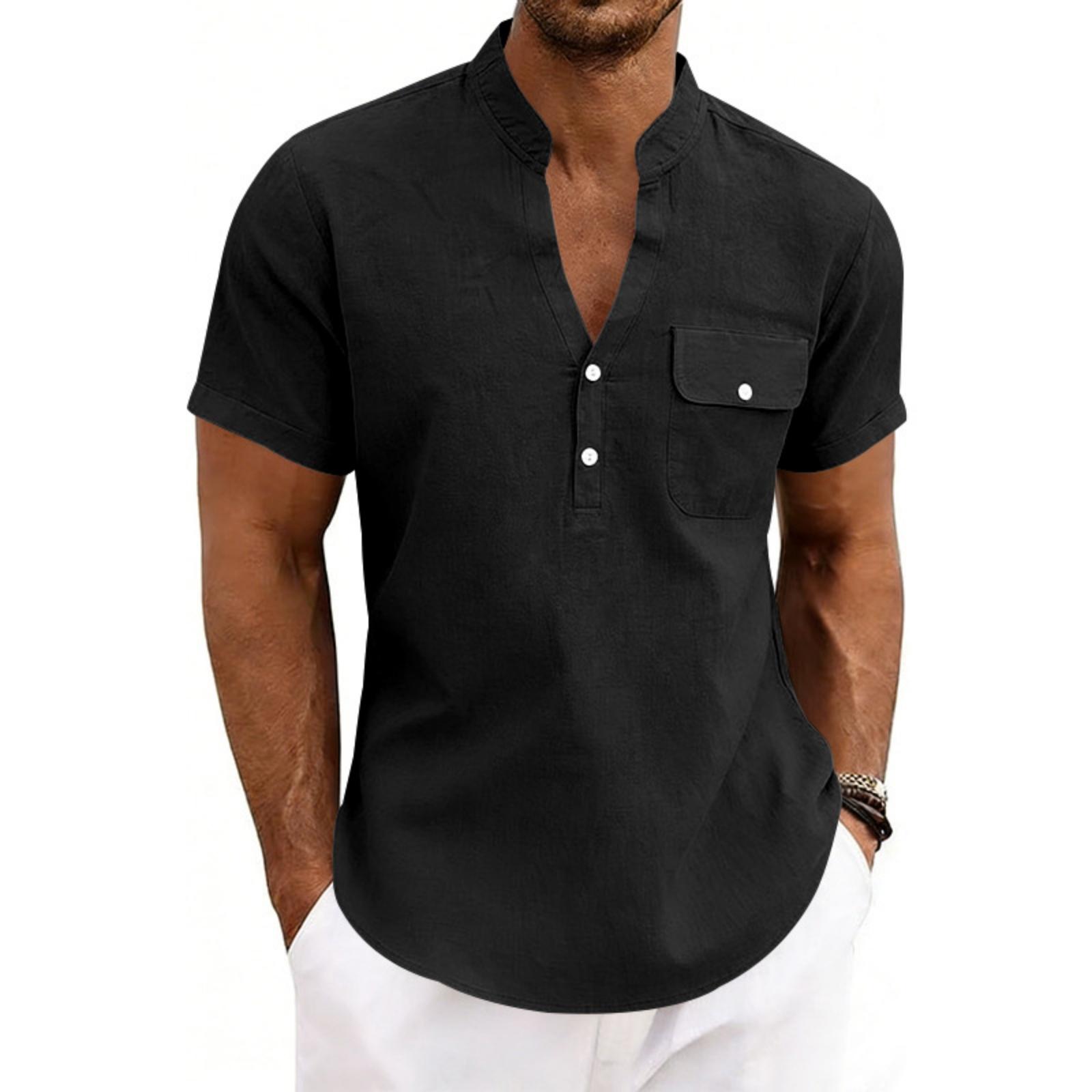 Men s Summer Short-sleeved Casual T-shirt XXL чорний
Men s Summer Short-sleeved Casual T-shirt XXL чорний