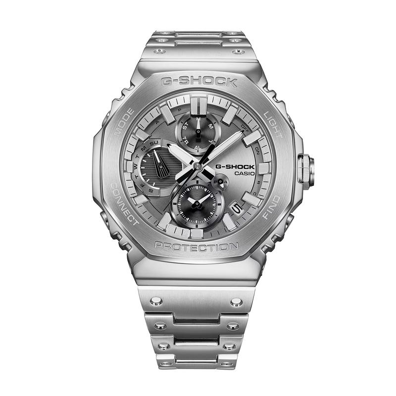 CASIO GMC-B2100 series 200 meters waterproof automatic time adjustment solar Quartz Steel Strap men s watch silver dial GMC-B2100ADS-1A срібний
CASIO GMC-B2100 series 200 meters waterproof automatic time adjustment solar Quartz Steel Strap men s watch silver dial GMC-B2100ADS-1A срібний
