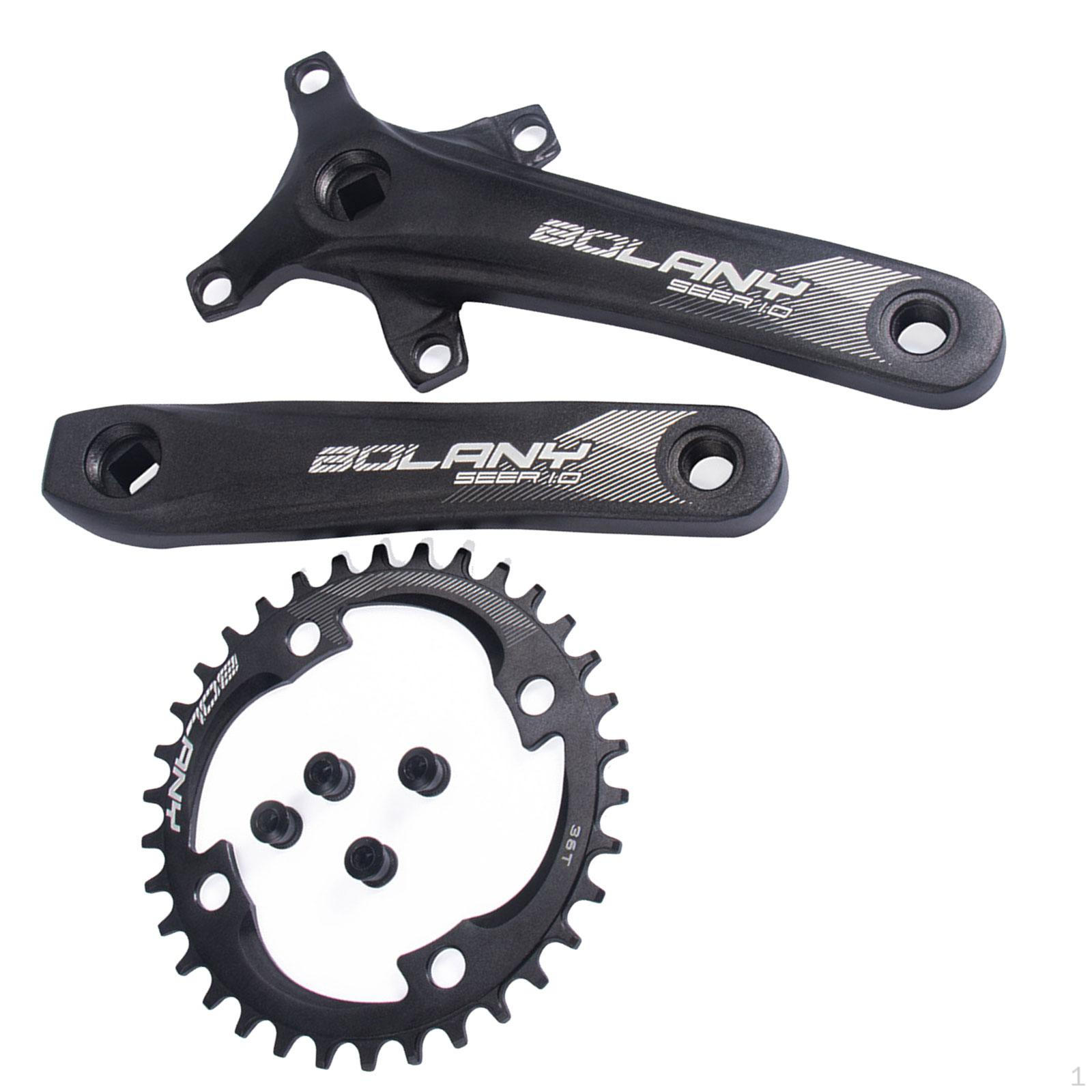 Aluminum Alloy Road Bike Crankset, Crank Arm Set, 104 BCD, 7 8 9 10 11 12 Speed, 170mm 34T 17cmx14.2cm
Aluminum Alloy Road Bike Crankset, Crank Arm Set, 104 BCD, 7 8 9 10 11 12 Speed, 170mm 34T 17cmx14.2cm