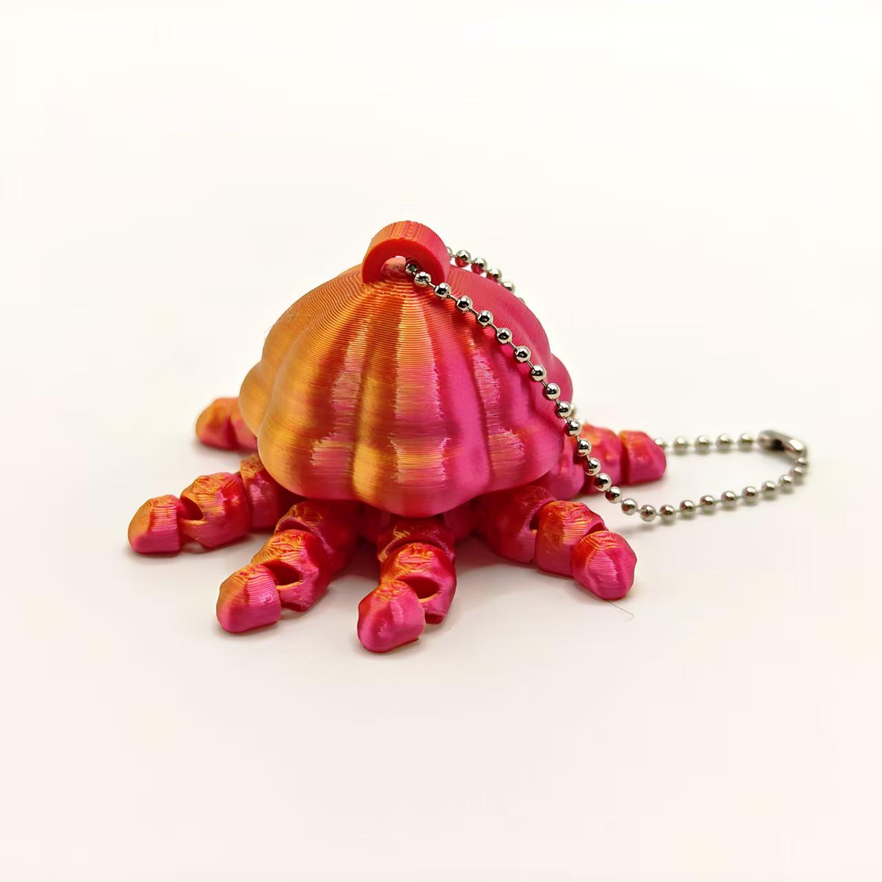 3D Jellyfish Keychain with Movable Joints – Fun Saltwater Design 7cm Laser Bag (20g)
3D Jellyfish Keychain with Movable Joints – Fun Saltwater Design 7cm Laser Bag (20g)