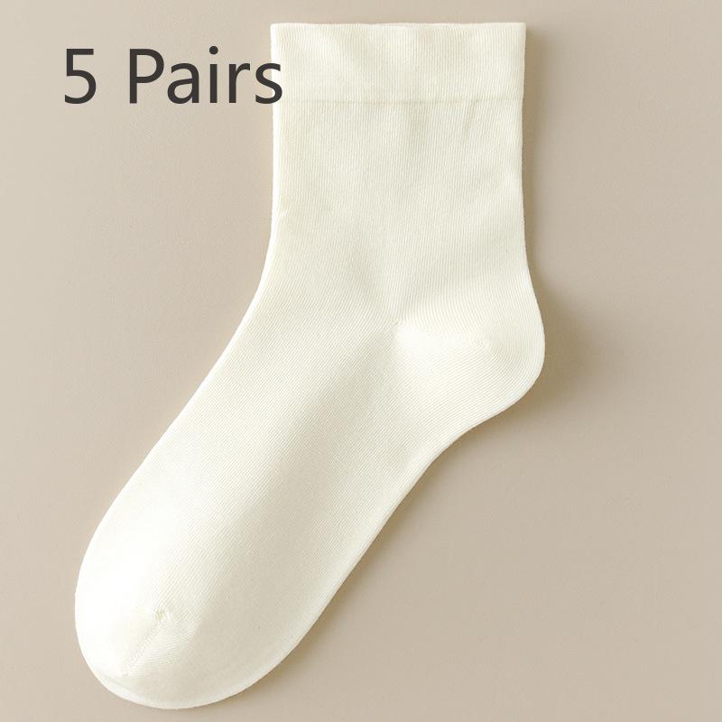 5 пар женских тонких хлопковых носков-трубок без резинки на щиколотке для весны и лета, не скатывающихся, с широким верхом 5 Pairs бежевый
5 пар женских тонких хлопковых носков-трубок без резинки на щиколотке для весны и лета, не скатывающихся, с широким верхом 5 Pairs бежевый