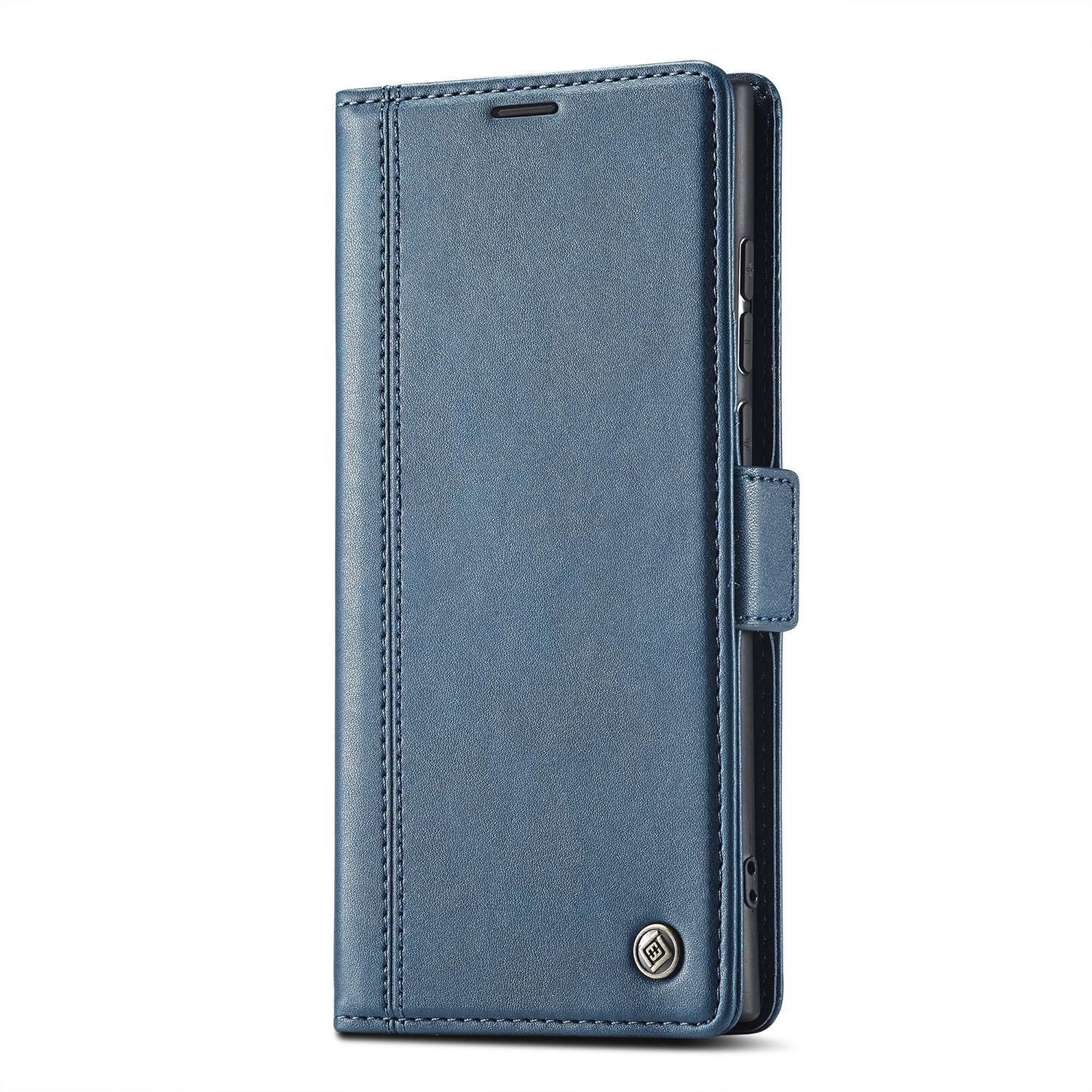 LC.IMEEKE PU Leather Cover Stand Wallet Double Magnetic Clasps Phone Case Shell for Samsung Galaxy S22 Ultra 5G Blue
LC.IMEEKE PU Leather Cover Stand Wallet Double Magnetic Clasps Phone Case Shell for Samsung Galaxy S22 Ultra 5G Blue