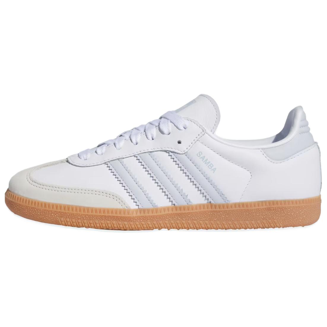 Женские кроссовки Adidas Samba OG Белые с голубым гало и резиновой подошвой 39
Женские кроссовки Adidas Samba OG Белые с голубым гало и резиновой подошвой 39