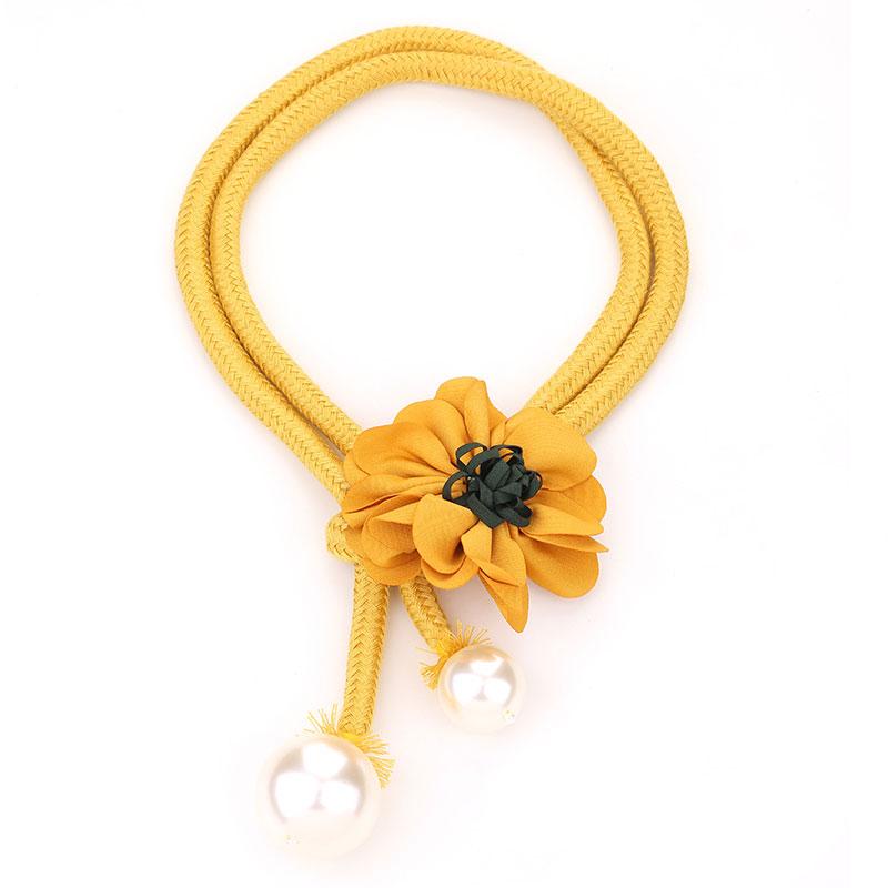 Fashion Statement Pearls&Flower Necklace for Women Trendy Wedding Party Jewelry
Fashion Statement Pearls&Flower Necklace for Women Trendy Wedding Party Jewelry