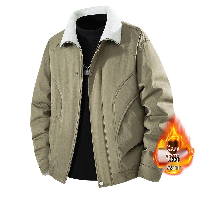 American Retro Men s Lambswool Lapel Jacket - Autumn/Winter Loose Fit XL
American Retro Men s Lambswool Lapel Jacket - Autumn/Winter Loose Fit XL