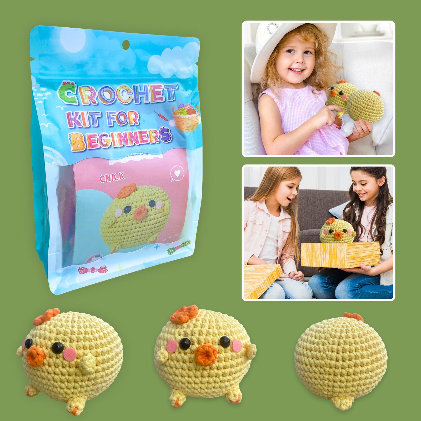 Crochet Wool Chicken Doll Diy Handmade Crochet Material Pack English Manual Medium
Crochet Wool Chicken Doll Diy Handmade Crochet Material Pack English Manual Medium