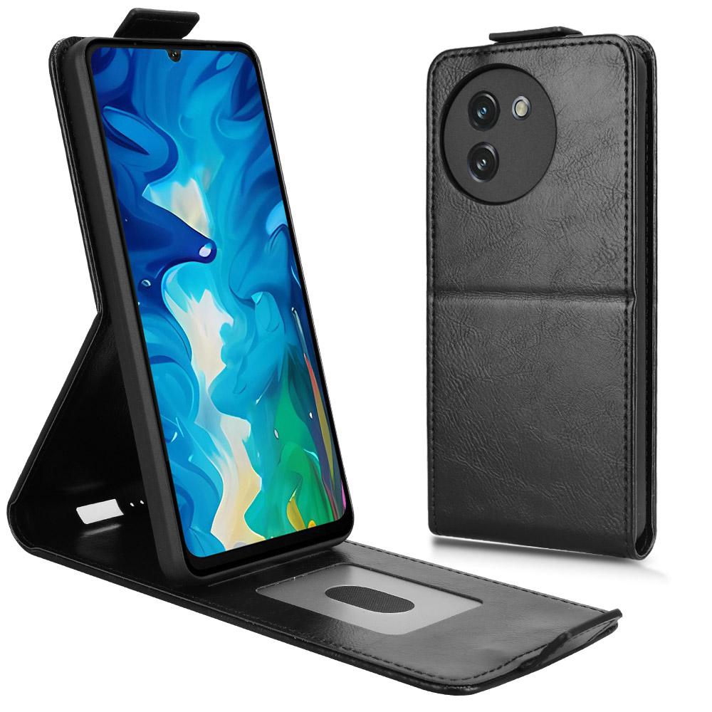 Для Doogee Note 59 Pro/Note 59 Чохол-підставка Магнітна застібка Вертикальний відкидний Шкіряний чохол для телефону з тримачем для карток Black
Для Doogee Note 59 Pro/Note 59 Чохол-підставка Магнітна застібка Вертикальний відкидний Шкіряний чохол для телефону з тримачем для карток Black