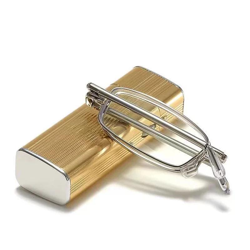 High End Luxury High-Definition Anti Blue Light Reading Glasse Foldable Portable Mini Presbyopia Eyewear Ultra Light Glasses 4.0
High End Luxury High-Definition Anti Blue Light Reading Glasse Foldable Portable Mini Presbyopia Eyewear Ultra Light Glasses 4.0