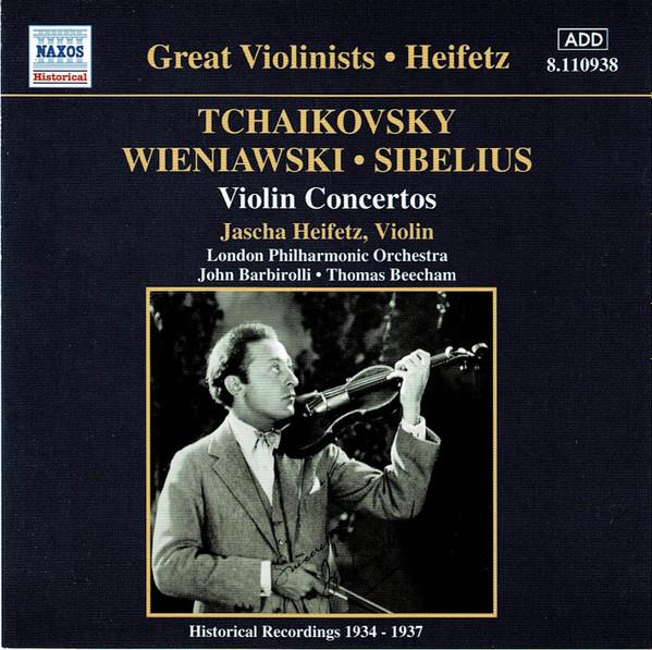 CD JASCHA HEIFETZ, PYOTR ILYICH TCHAIK - Violin Concertos 8110938 Naxos Historica 2000 Japan Classical Used
CD JASCHA HEIFETZ, PYOTR ILYICH TCHAIK - Violin Concertos 8110938 Naxos Historica 2000 Japan Classical Used