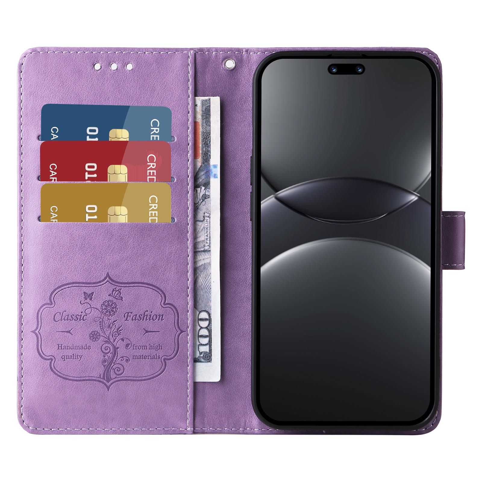 For Huawei nova 13 Pro 5G Leather Case Butterfly Floral Imprint Wallet Stand Cover Purple
For Huawei nova 13 Pro 5G Leather Case Butterfly Floral Imprint Wallet Stand Cover Purple