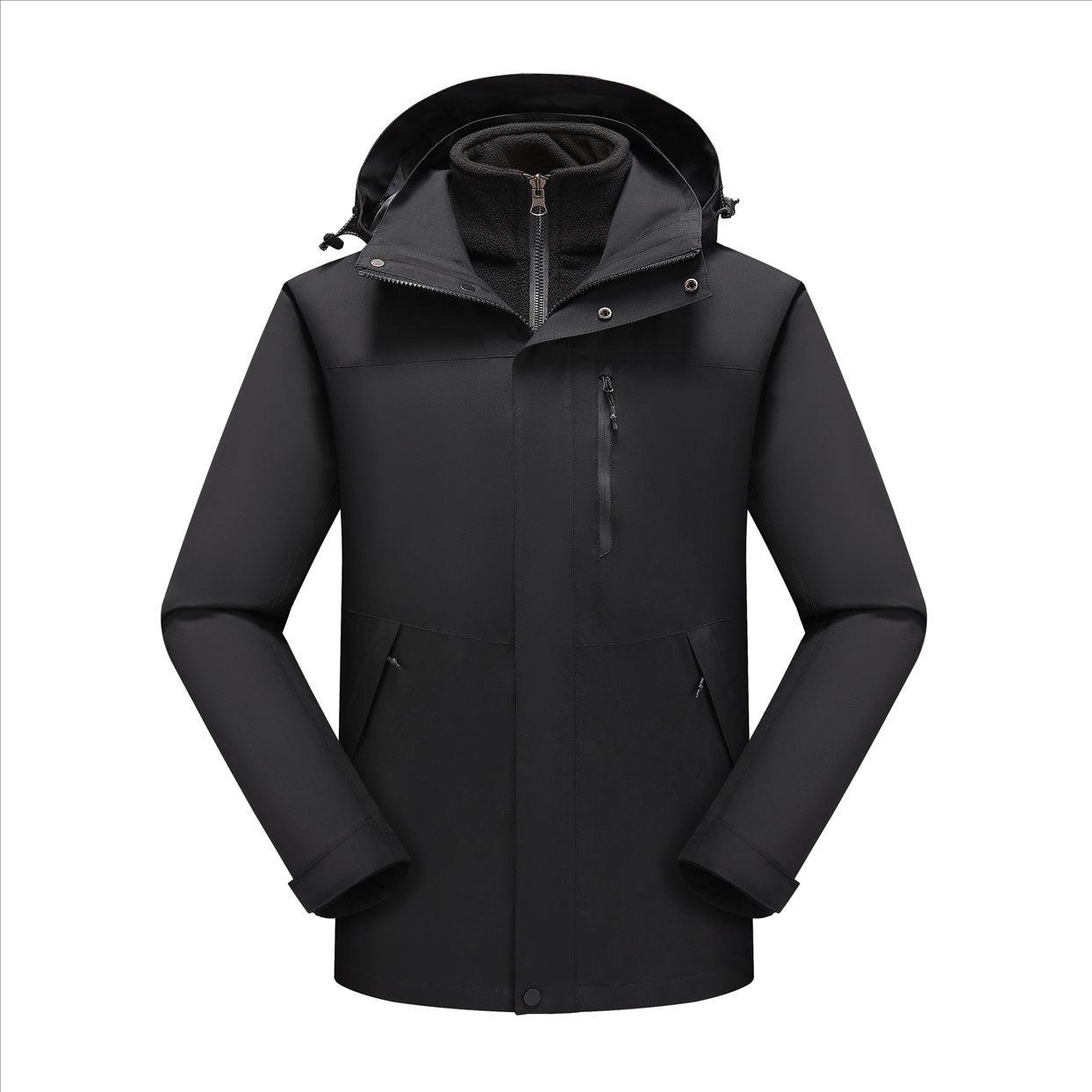 2024 Men s Three-in-One Down Liner Windbreaker: Outdoor Waterproof, Windproof, Thickened Coat for Autumn and Winter Mountaineering. Black (Fleece)
2024 Men s Three-in-One Down Liner Windbreaker: Outdoor Waterproof, Windproof, Thickened Coat for Autumn and Winter Mountaineering. Black (Fleece)