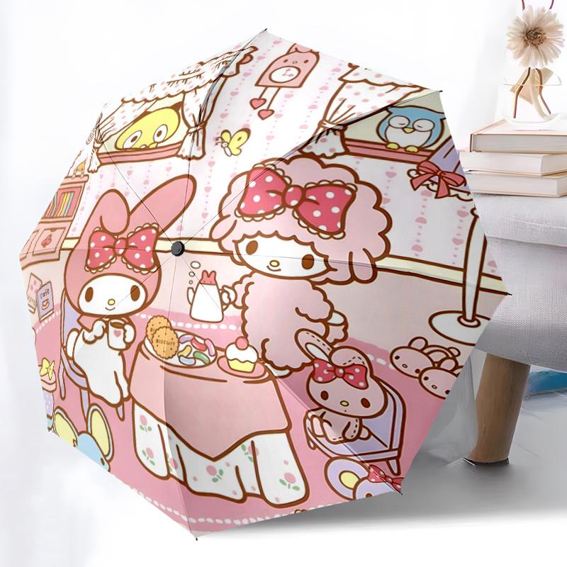 1pc My Melody & Friends Tea Party Set: Perfect for Fans, Travelers, Everyday Use - Outdoor Umbrella with Automatic Opening/Closing Mechanism, Foldable
1pc My Melody & Friends Tea Party Set: Perfect for Fans, Travelers, Everyday Use - Outdoor Umbrella with Automatic Opening/Closing Mechanism, Foldable