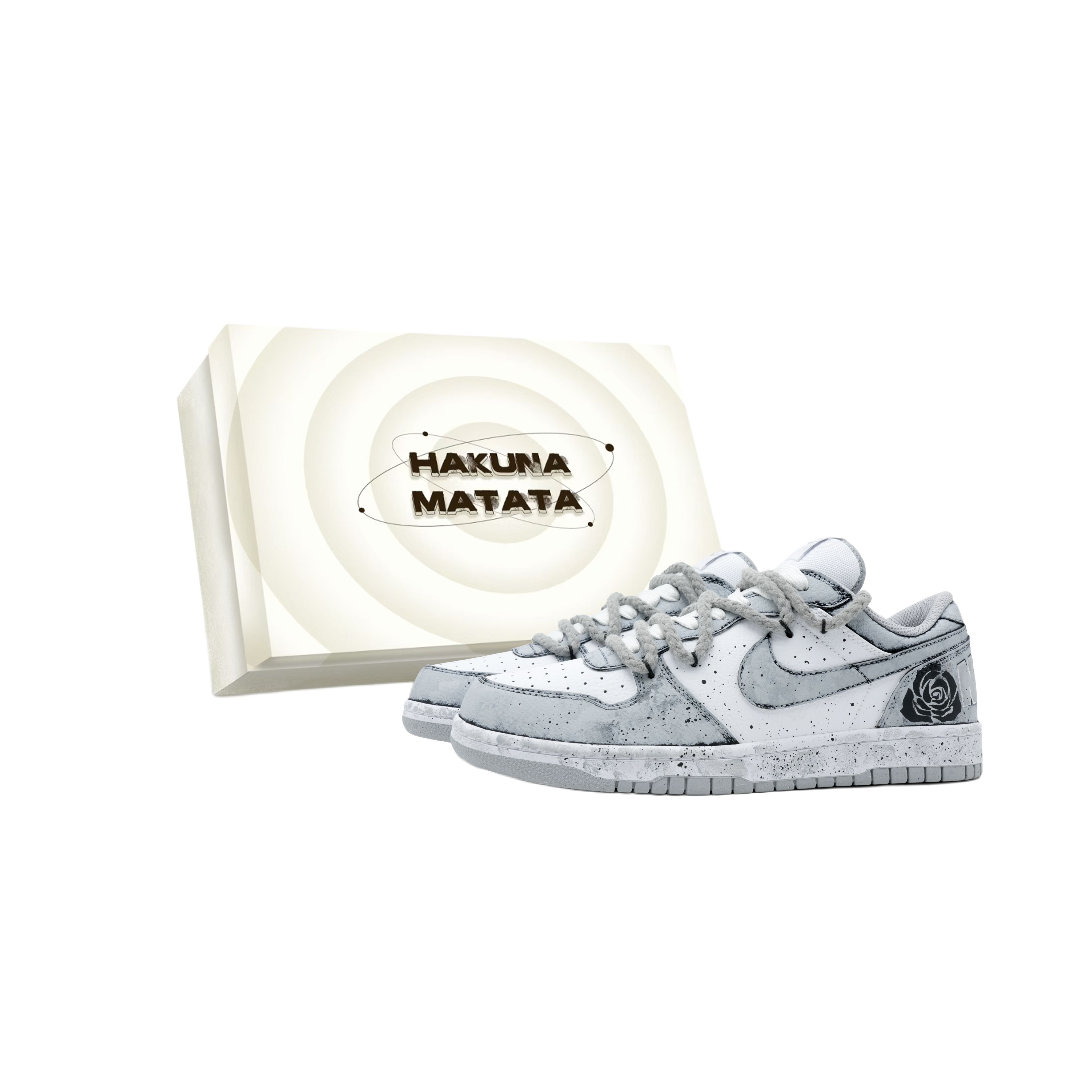 Nike Big Gray Rose Box Edition Abrasion Resistant Breathable Low top Skateboard Shoes Men s 355152-106(Team1576-) 44.5
Nike Big Gray Rose Box Edition Abrasion Resistant Breathable Low top Skateboard Shoes Men s 355152-106(Team1576-) 44.5