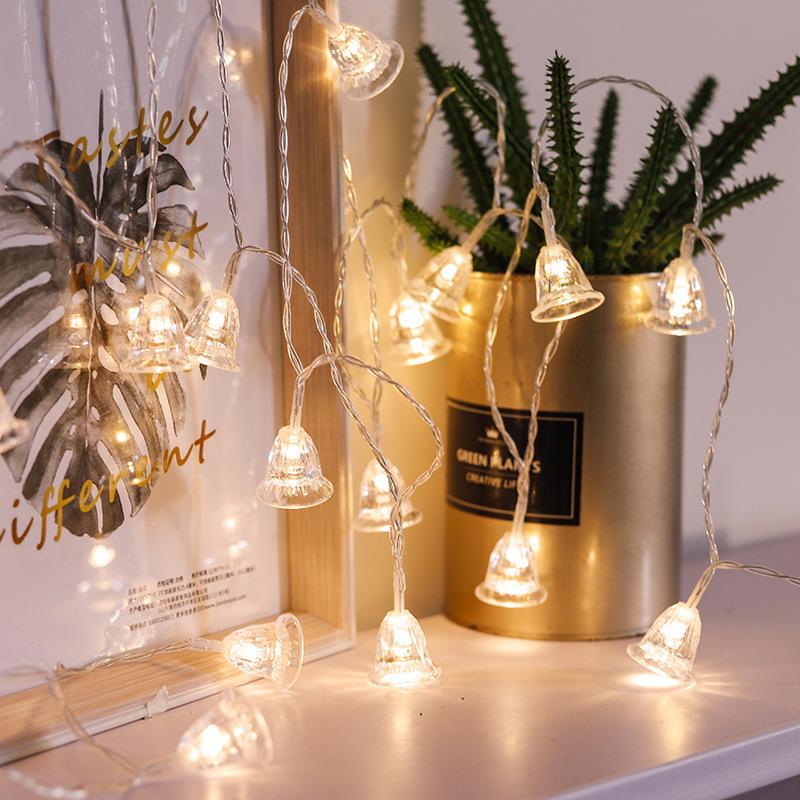 2m 10 LED String Light Bell Shape Christmas Lamp Wedding Holiday Party Xmas Tree Decoration Multi-color
2m 10 LED String Light Bell Shape Christmas Lamp Wedding Holiday Party Xmas Tree Decoration Multi-color