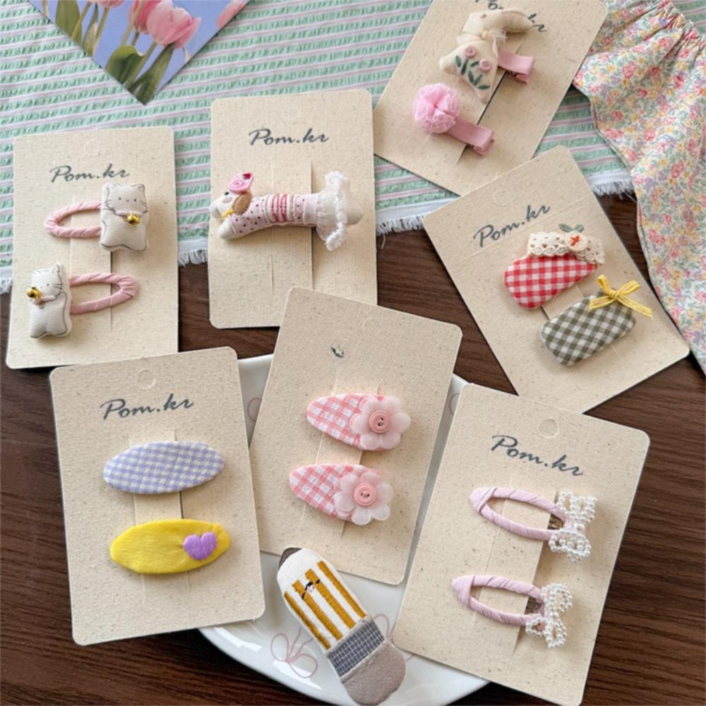 Flower Cloth Hair Clips Rabbit Princess Headdress New Bangs Clips Hair Accessories F-2PC
Flower Cloth Hair Clips Rabbit Princess Headdress New Bangs Clips Hair Accessories F-2PC