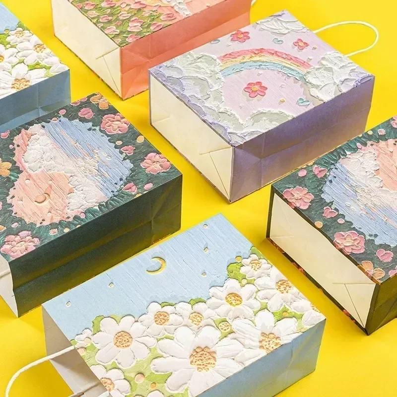 1-20 шт. Подарочный пакет Креативный масляный рисунок Портативный подарочный пакет Праздничные подарки Подарочный пакет из крафт-бумаги Новогодний подарочный пакет для студентов
1-20 шт. Подарочный пакет Креативный масляный рисунок Портативный подарочный пакет Праздничные подарки Подарочный пакет из крафт-бумаги Новогодний подарочный пакет для студентов