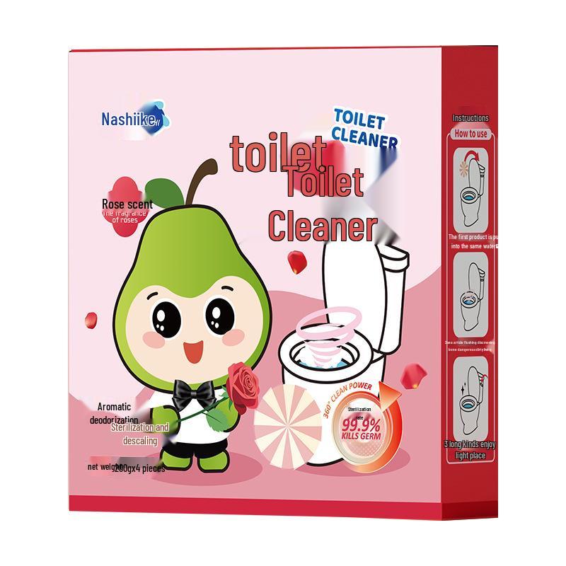 Dual-Color Disposable Toilet Bowl Cleaner - Detergent & Deodorizer
Dual-Color Disposable Toilet Bowl Cleaner - Detergent & Deodorizer