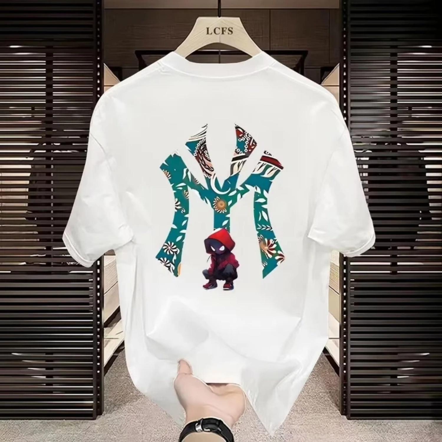 2026 American New Cotton Heavy Summer Short Sleeve Loose Dopamine Men s Fashion Brand T-shirt Ins Print All Match Round Neck S чёрный
2026 American New Cotton Heavy Summer Short Sleeve Loose Dopamine Men s Fashion Brand T-shirt Ins Print All Match Round Neck S чёрный