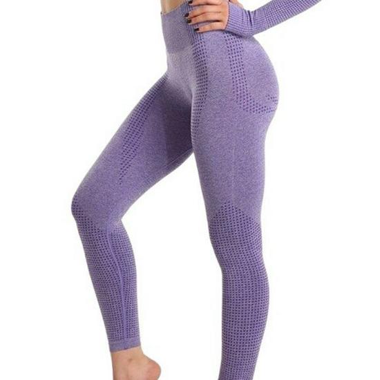 Peach Butt Quick-Dry High Waist Seamless Yoga Leggings for Women Small сірий колір/синій
Peach Butt Quick-Dry High Waist Seamless Yoga Leggings for Women Small сірий колір/синій
