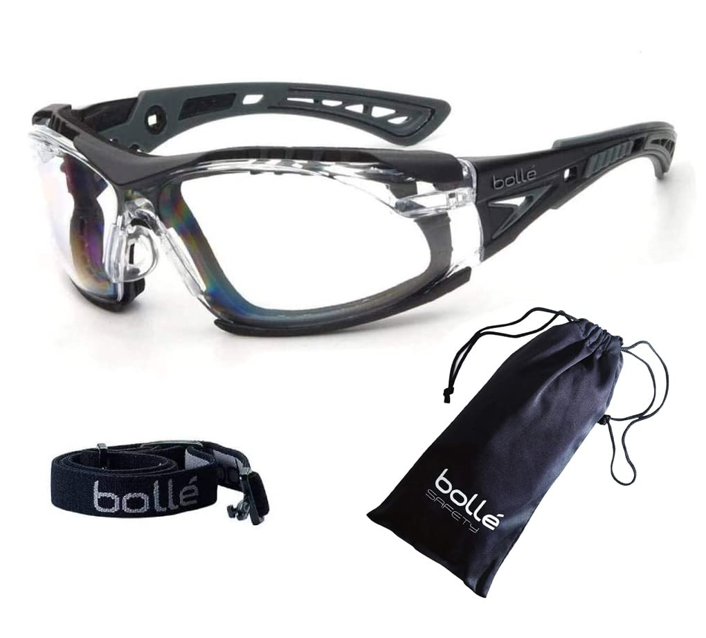 Bolle SAFETY Rush Plus набор из 4 предметов (корпус очков/комплект прокладок/мешочек/оригинальная ткань) ((сумка) черный/Волчий серый, прозрачный)
Bolle SAFETY Rush Plus набор из 4 предметов (корпус очков/комплект прокладок/мешочек/оригинальная ткань) ((сумка) черный/Волчий серый, прозрачный)